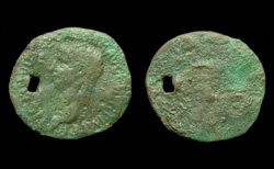 Claudius I, As, Holed!
